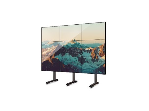B-Tech BT8370-3x3-60/BB System X Video Wall Standfuß 55-60 Zoll